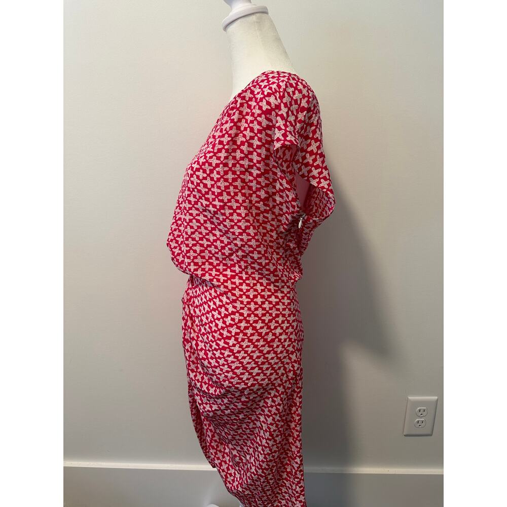 Thakoon 100% Silk Pink Print Dress - Picture 3 of 11